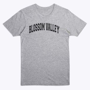 Blossom Valley Elementary School Varsity Arch Premium T-Shirt