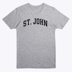 Saint John Of San Francisco Orthodox Varsity Arch Premium T-Shirt