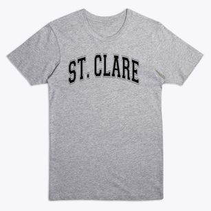 Saint Clare Of Assisi School Varsity Arch Premium T-Shirt