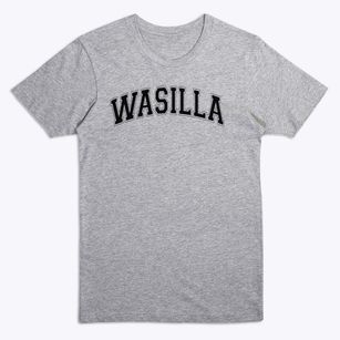 Wasilla High School Varsity Arch Premium T-Shirt