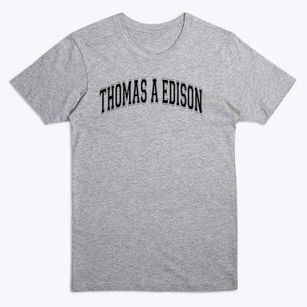 Thomas A Edison Elementary School Varsity Arch Premium T-Shirt
