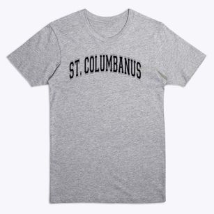 Saint Columbanus School Varsity Arch Premium T-Shirt