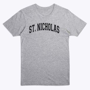 Saint Nicholas Ukrainian Catholic Varsity Arch Premium T-Shirt