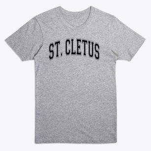 Saint Cletus Elementary School Varsity Arch Premium T-Shirt