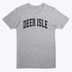 Deer Isle Elementary School Varsity Arch Premium T-Shirt