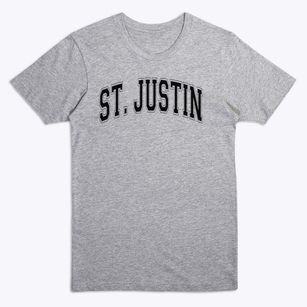 Saint Justin The Martyr School Varsity Arch Premium T-Shirt