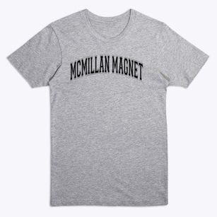 Mcmillan Magnet Center Junior High Varsity Arch Premium T-Shirt