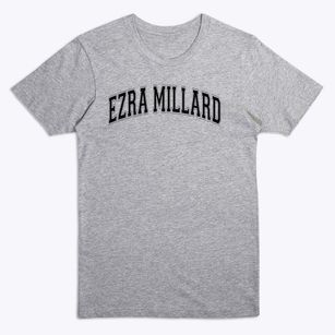 Ezra Millard Elementary School Varsity Arch Premium T-Shirt