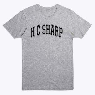 H C Sharp Elementary School Varsity Arch Premium T-Shirt