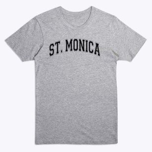 Saint Monica School Varsity Arch Premium T-Shirt