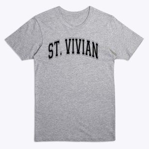 St. Vivian Varsity Arch Premium T-Shirt