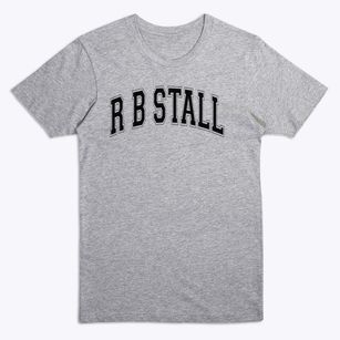 R B Stall Varsity Arch Premium T-Shirt