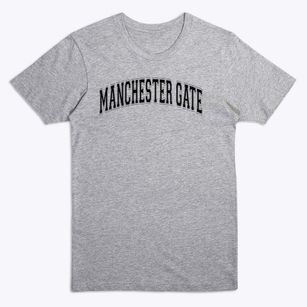 Manchester Gate Elementary School Varsity Arch Premium T-Shirt