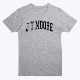 J T Moore Middle School Varsity Arch Premium T-Shirt