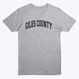 Giles County High School Varsity Arch Premium T-Shirt