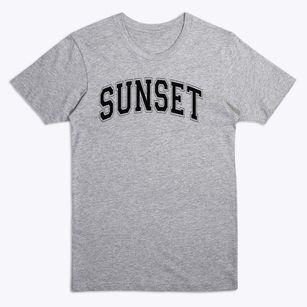 Sunset Elementary School Varsity Arch Premium T-Shirt