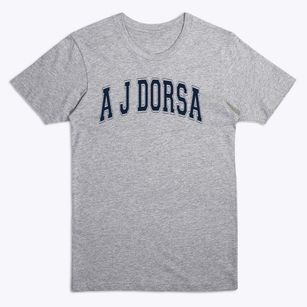 A J Dorsa Elementary School Varsity Arch Premium T-Shirt