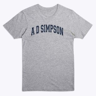 A D Simpson School Varsity Arch Premium T-Shirt