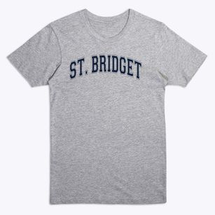 St Bridget Parish Varsity Arch Premium T-Shirt