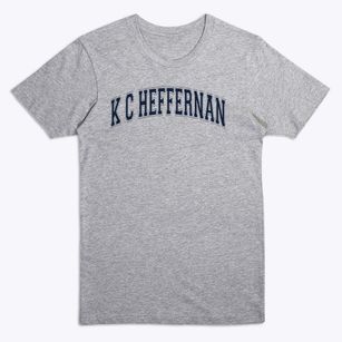 K C Heffernan Elementary School Varsity Arch Premium T-Shirt