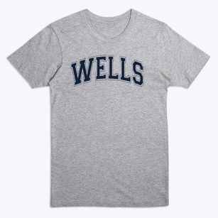 Wells Elementary School Varsity Arch Premium T-Shirt