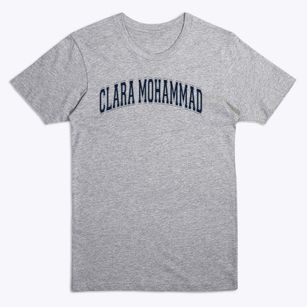 Clara Mohammad Elementary School Varsity Arch Premium T-Shirt