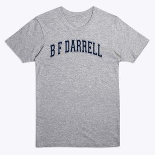 B F Darrell Elementary School Varsity Arch Premium T-Shirt