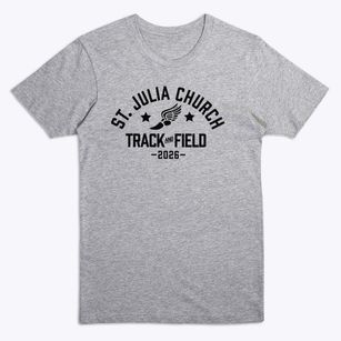 St Julia Church Track and Field Premium T-Shirt