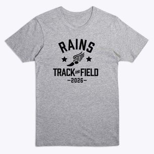 Rains Elementary School Track and Field Premium T-Shirt