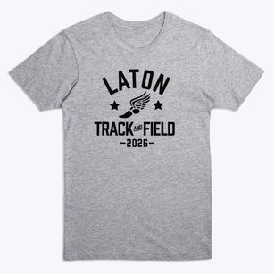 Laton Elementary School Track and Field Premium T-Shirt