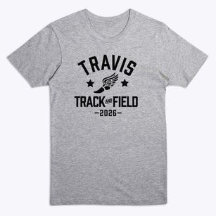 Travis Education Center High School Track and Field Premium T-Shirt