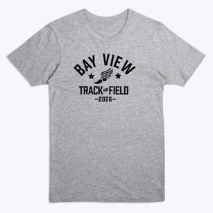 Bay View Elementary School Track and Field Premium T-Shirt