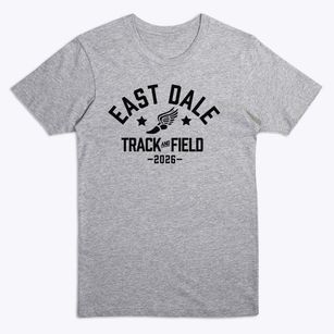 East Dale Elementary School Track and Field Premium T-Shirt