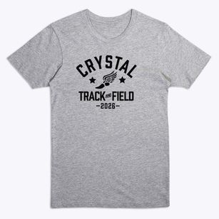 Crystal Middle School Track and Field Premium T-Shirt