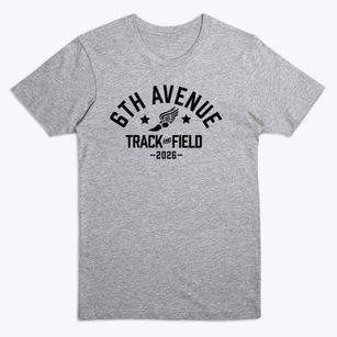 6th Avenue Elementary School Track and Field Premium T-Shirt