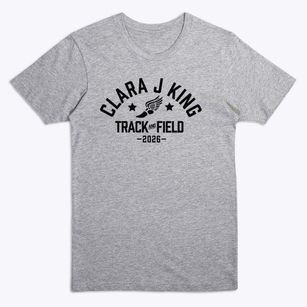 Clara J King Elementary School Track and Field Premium T-Shirt