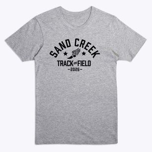 Sand Creek Elementary School Track and Field Premium T-Shirt