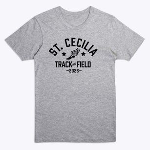 Saint Cecilia Elementary School Track and Field Premium T-Shirt