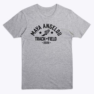 Maya Angelou Elementary School Track and Field Premium T-Shirt