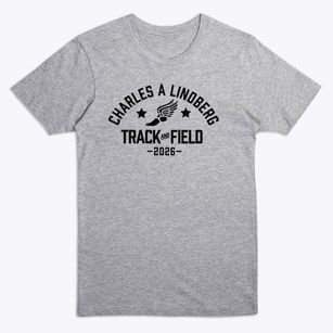 Charles A Lindberg Middle School Track and Field Premium T-Shirt