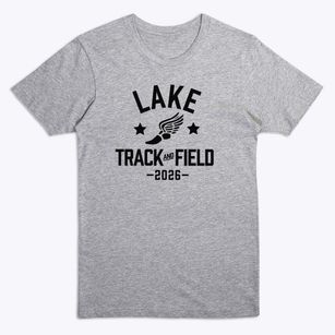 Lake Elementary School Track and Field Premium T-Shirt