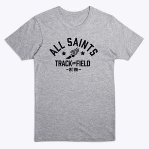 All Saints Elementary School Track and Field Premium T-Shirt
