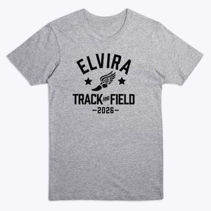 Elvira Elementary School Track and Field Premium T-Shirt