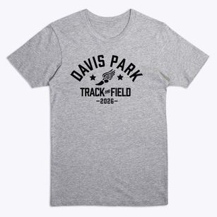 Davis Park Elementary School Track and Field Premium T-Shirt