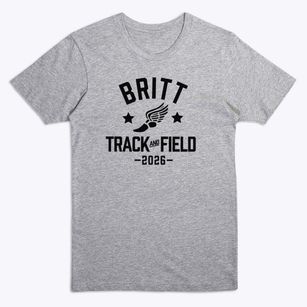 Britt Elementary School Track and Field Premium T-Shirt