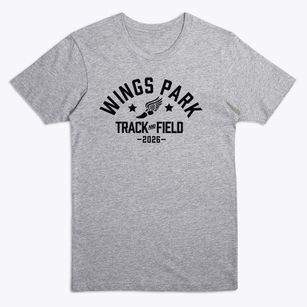 Wings Park Elementary School Track and Field Premium T-Shirt