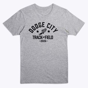 Dodge City Middle School Track and Field Premium T-Shirt