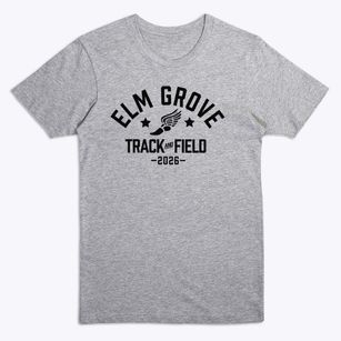 Elm Grove Elementary School Track and Field Premium T-Shirt