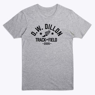 O.w. Dillon Elementary School Track and Field Premium T-Shirt