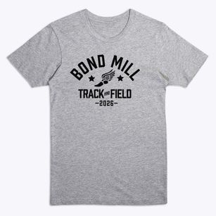Bond Mill Elementary School Track and Field Premium T-Shirt